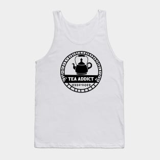 Tea Addict - Retro Vintage Tank Top